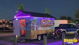 2015 Shaved Ice Concession Trailer Snowball Trailer Air Conditioning North Carolina for Sale