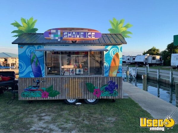 2015 Shaved Ice Concession Trailer Snowball Trailer North Carolina for Sale