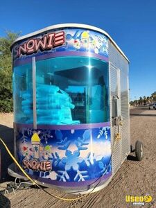 2015 Shaved Ice Trailer Snowball Trailer Diamond Plated Aluminum Flooring Arizona for Sale