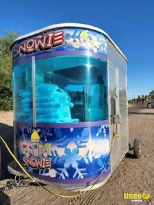 2015 Shaved Ice Trailer Snowball Trailer Diamond Plated Aluminum Flooring Arizona for Sale