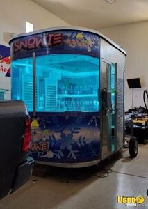 2015 Shaved Ice Trailer Snowball Trailer Exterior Customer Counter Arizona for Sale