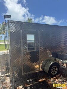 2015 Stainless/enclosed Kitchen Food Trailer Exterior Customer Counter Florida for Sale