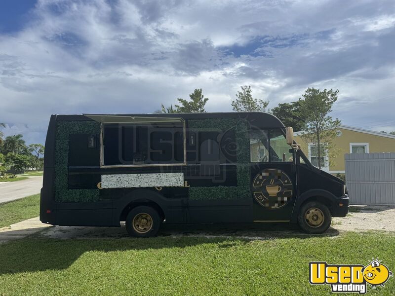 2015 Step Van Coffee & Beverage Truck Concession Window Florida Diesel Engine for Sale