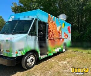 2015 Stripped Chassis All-purpose Food Truck Spare Tire North Carolina Gas Engine for Sale