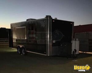 2015 Sw-86x20th12 Kitchen Food Trailer Kitchen Food Trailer Concession Window Texas for Sale