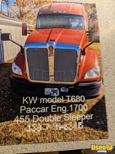 2015 T680 Kenworth Semi Truck Roof Wing North Carolina for Sale