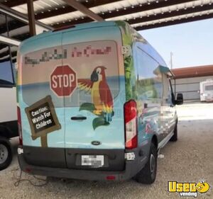 2015 Transit Ice Cream Truck Concession Window Texas Gas Engine for Sale