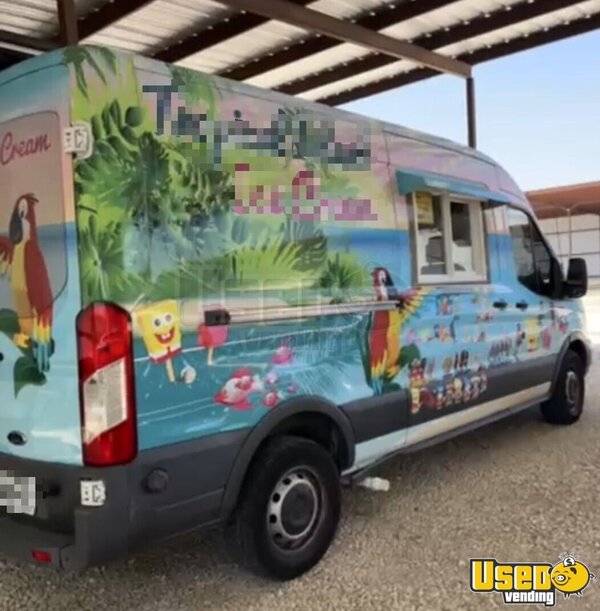 2015 Transit Ice Cream Truck Texas Gas Engine for Sale
