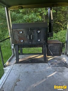 2015 Tri-axle Barbecue Concession Trailer Barbecue Food Trailer Interior Lighting Maine for Sale