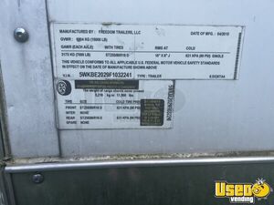 2015 Tri-axle Barbecue Concession Trailer Barbecue Food Trailer Water Tank Maine for Sale