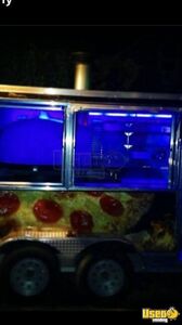 2015 Wood-fired Pizza Concession Trailer Pizza Trailer Prep Station Cooler New York for Sale