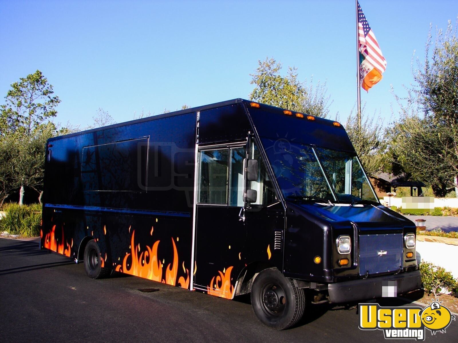 Chevy Workhorse Fry Grill Turnkey Food Truck For Sale In California