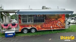 2015 Worldwide Trailers Inc. Barbecue Food Trailer Michigan for Sale