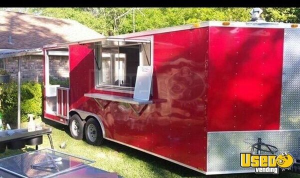 2015 Wow Concession Trailer Kitchen Food Trailer Louisiana for Sale