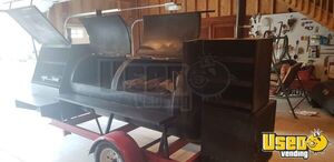 2016 12' Open Bbq Pit Smoker Trailer Open Bbq Smoker Trailer 4 Ohio for Sale