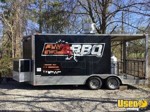 2016 18’ Porch Style Kitchen Food Trailer Kitchen Food Trailer Pennsylvania for Sale