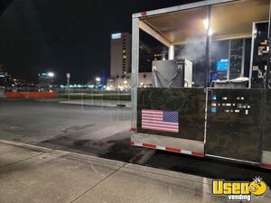 2016 28x8.5 V-nose Barbecue Concession Trailer Barbecue Food Trailer Insulated Walls Florida for Sale