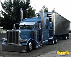 2016 389 Peterbilt Semi Truck Chrome Package California for Sale