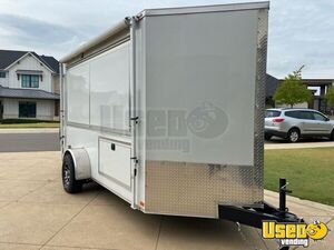 2016 6' X 12' Mobile Entertainment Trailer With Restroom Party / Gaming Trailer Cabinets Oklahoma for Sale