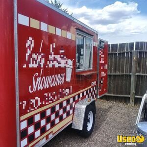 2016 6×10 Enclosed Cargo Trailer – Barn Door Snowball Trailer Generator Colorado for Sale