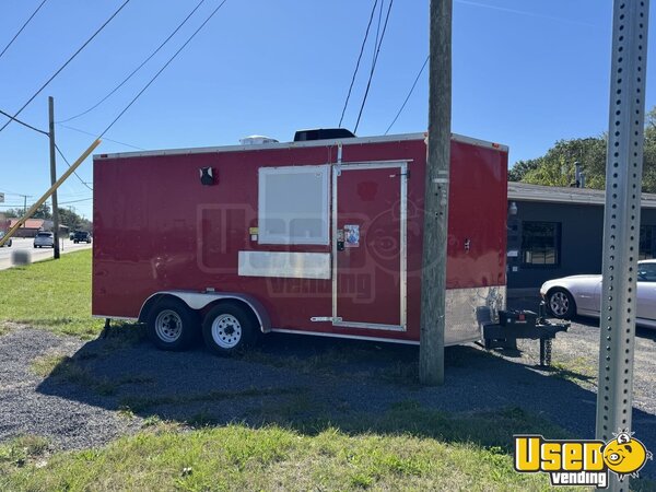 2016 7x16ta3 Kitchen Food Trailer Indiana for Sale