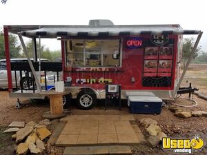 2016 7x18ta2 Food Concession Trailer Concession Trailer Texas for Sale