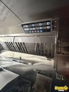 2016 8.5 X 16 V Nose Kitchen Food Trailer Diamond Plated Aluminum Flooring New Jersey for Sale