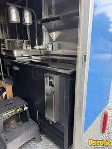 2016 8.5 X 16 V Nose Kitchen Food Trailer Exterior Customer Counter New Jersey for Sale