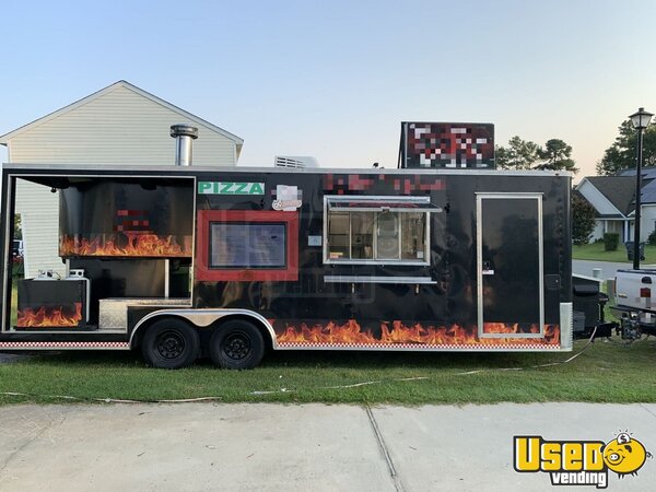 2016 8.524stdb Wood-fired Pizza Concession Trailer Pizza Trailer South Carolina for Sale
