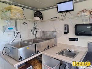 2016 8.5x20 Barbecue Food Trailer Barbecue Food Trailer Hand-washing Sink Maine for Sale