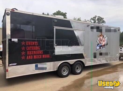 2016 Barbecue And Kitchen Concession Trailer Barbecue Food Trailer Texas for Sale