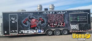 2016 Barbecue Concession Trailer Barbecue Food Trailer Concession Window Texas for Sale