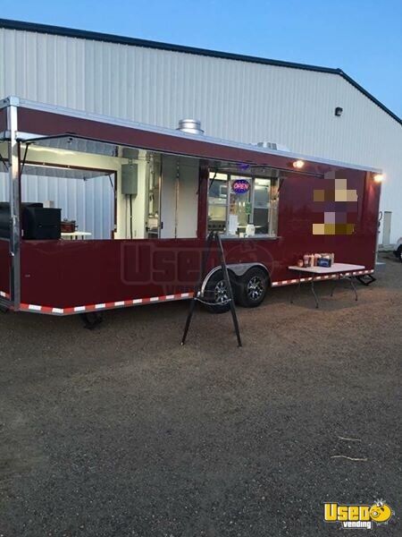 2016 Barbecue Concession Trailer Barbecue Food Trailer North Dakota for Sale