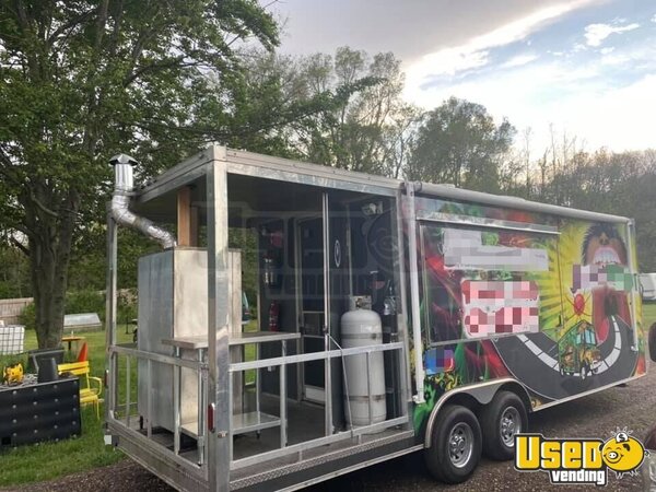 2016 Barbecue Food Trailer Barbecue Food Trailer Michigan for Sale