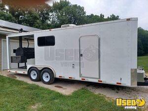 Well Maintained - Barbecue Food Trailer with Porch | Mobile Food Unit for Sale in Missouri!