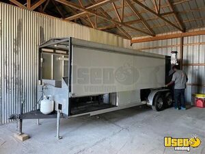 2016 Barbecue Food Trailers Barbecue Food Trailer Stainless Steel Wall Covers Indiana for Sale