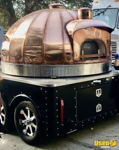 2016 Black Tie Cooper Dome Pizza Trailer Pizza Oven Florida for Sale