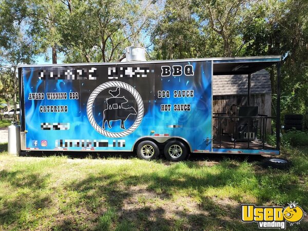 2016 Cargo Barbecue Food Trailer Florida for Sale