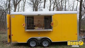 2016 Cargo Craft & Concession Trailer Kitchen Food Trailer Illinois for Sale