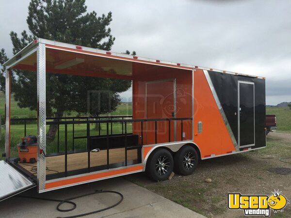 2016 Cargo Craft Hybrid Kitchen Food Trailer Concession Window Montana for Sale