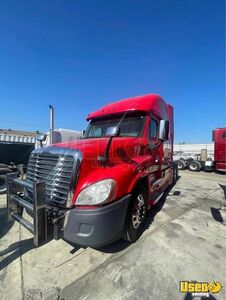 2016 Cascadia Freightliner Semi Truck Fridge California for Sale