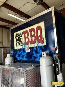 2016 Custom Barbecue Food Trailer Cabinets Oklahoma for Sale