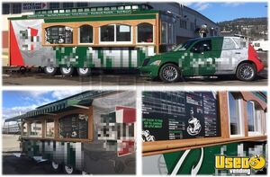 2016 Custom Built By Classic Trolley Beverage - Coffee Trailer Washington for Sale