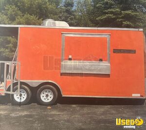2016 Diamond Cargo Barbecue Food Trailer Air Conditioning Pennsylvania for Sale
