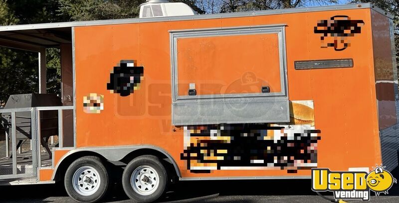 2016 Diamond Cargo Barbecue Food Trailer Pennsylvania for Sale