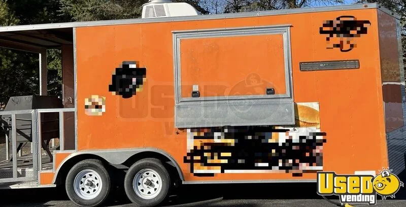 2016 Diamond Cargo Barbecue Food Trailer Pennsylvania for Sale