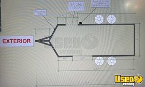 2016 Double Axle Concession Food Trailer Fresh Water Tank Virginia for Sale
