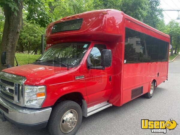 2016 E350 Super Duty Starcraft Conversion Shuttle Bus Ohio Gas Engine for Sale