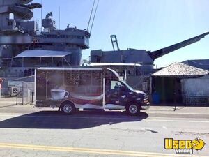2016 Express 3500 Coffee & Beverage Truck Cabinets California Gas Engine for Sale