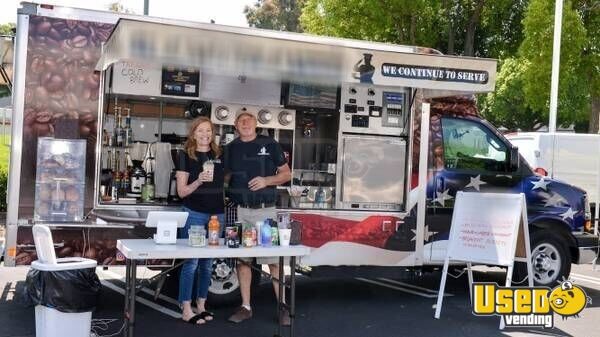 2016 Express 3500 Coffee & Beverage Truck California Gas Engine for Sale
